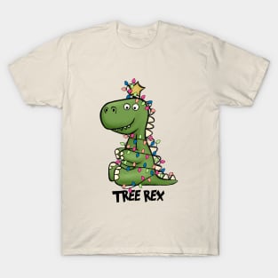 Tree Rex Christmas T-Shirt